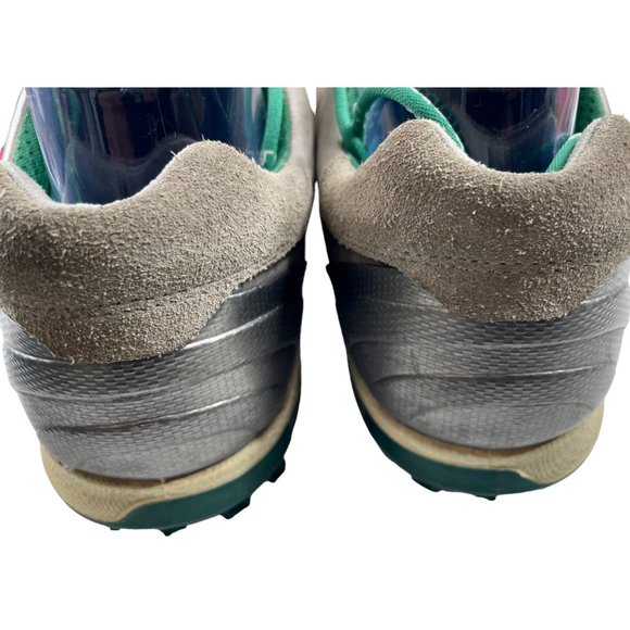 Ecco Men's Biom Yak Brown/Green Yak Leather Spikeless Golf Shoe EU 44/US 10-10.5 - Picture 5 of 9